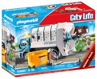 Playmobil, City Life, Śmieciarka z sygnałem świetlnym, 70885