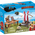 Playmobil, Dragons, Pyskacz Gbur z katapultą do owiec, 9461