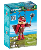 Playmobil, Dragons, Sączysmark w zbroi do latania, 70043