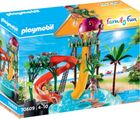 Playmobil, Family Fun, Aqua Park ze zjeżdżalniami, 70609