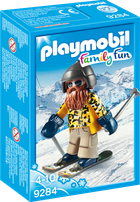 Playmobil, Family Fun, Narciarz na nartach snowblade, 9284