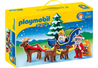 Playmobil, Mikołaj z saniami reniferów, 6787