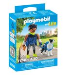 Playmobil, My Life, Biegacz z border collie, 71740