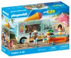 Playmobil, My Life, Furgonetka z lodami i sklepikiem surfingowym, 71904