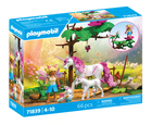 Playmobil, Princess Magic, Magiczna stajnia jednorożców dla mamy i źrebaka, 71839