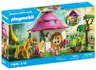 Playmobil, Princess Magic, Przytulny dom wróżek i złoty jednorożec, 71838
