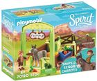 Playmobil, Spirit, Boks stajenny "Snips i Pan marchewa", 70120