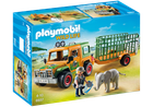 Playmobil, Wild Life, Terenówka rangera z przyczepą, 6937