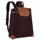 Plecak, bordowo-brązowy, Peterson