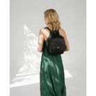 Plecak, czarny, skóra ekologiczna, Rovicky