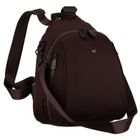 Plecak miejski, bordowy, Peterson