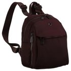 Plecak miejski, bordowy, Peterson