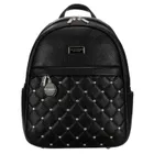 Plecak miejski, czarny, skóra ekologiczna, Peterson