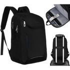 Plecak miejski na laptopa, czarny, Peterson