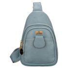 Plecak na jedno ramię, saszetka, niebieski, Peterson