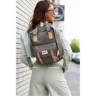 Plecak podróżny na laptopa, bagaż podręczny do samolotu, 14", szary, Himawari