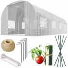 Plonos, tunel ogrodowy, biały, 2,5-4m, 10m2