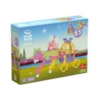 Plus-Plus, Basic w opakowaniu, Pastelowe kolory, klocki, 220 elementów