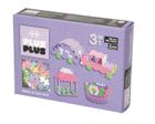 Plus-Plus, Mini Pastel, klocki 3w1, 220 szt.
