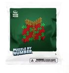 Plus-Plus, Puzzle by Number, saszetka świąteczna, klocki, 40 elementów