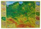 Podkładka na biurko, mapa fizyczna Polski