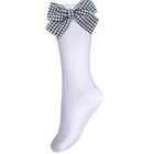 Podkolanówki dziewczęce, białe, Milusie