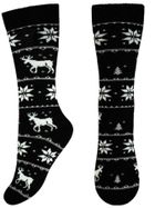 Podkolanówki dziewczęce, czarne, Milusie