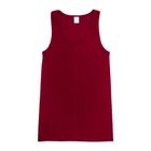 Podkoszulek damski bez rękawów, bordowy, e.Femme