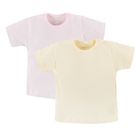 Podkoszulek dziewczęcy z krótkim rękawem, mix, zestaw, 2 szt., Eevi