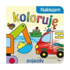 Pojazdy. Naklejam koloruję