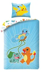Pokemon, 2-częściowy komplet pościeli, 140-200 cm