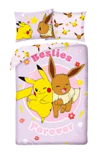 Pokemon, 2-częściowy komplet pościeli z mikrofibry, 140-200 cm