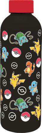 Pokemon, butelka stalowa, 800 ml