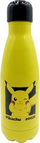 Pokemon, butelka termiczna, żółta, 500 ml