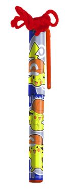Pokemon, długopis kulkowy, na sznurku