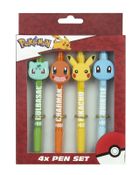 Pokemon, długopisy, 4 szt.