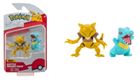 Pokemon, figurka bitewna, Abra i Totodile