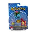 Pokemon, Figurki akcji, Charmeleon, Wartortle, Ivysaur
