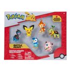Pokemon, Pikachu, Deino, Jigglypuff, Turtwig, Piplup, Chimchar, Seria 5, figurki bitewne