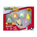 Pokemon, Pikachu, Mimikyu, Toxel, Bulbasaur, Charmander, Squirtle, figurki bitewne