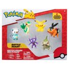 Pokemon, Pikachu, Oshawott, Snivy, Tepig, Sableye, Axew, figurki bitewne