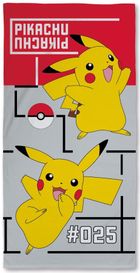 Pokemon, ręcznik plażowy, kąpielowy, 70-140 cm