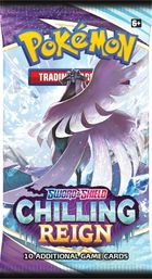 Pokemon TCG: Chilling Reign Booster, 1 szt., gra karciana