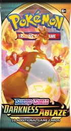 Pokemon TCG, Darkness Ablaze Booster, karty