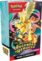 Pokemon TCG: Mega Evolution, Ascended Heroes, Booster Bundle, gra karciana, dodatek