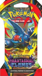 Pokemon TCG: Mega Evolution, Phantasmal Flames, Sleeved Booster, gra karciana, dodatek
