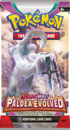 Pokemon TCG: Scarlet & Violet, Paldea Evolved, Booster, gra karciana, dodatek, 1 szt.