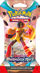 Pokemon TCG: Scarlet and Violet, Paradox Rift, Sleeved Booster, gra karciana, dodatek, 1 szt.