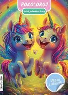 Pokoloruj dzień jednorożca Luny