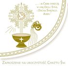Pol-Mak, zaproszenie, Chrzest, 10 szt.